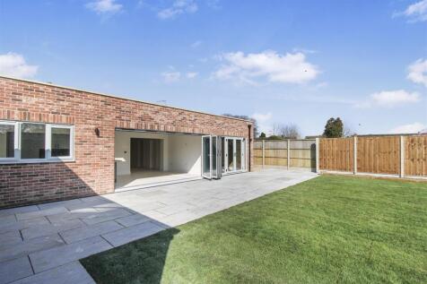 Rear of property