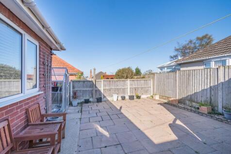 Rear patio