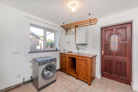 Separate utility room