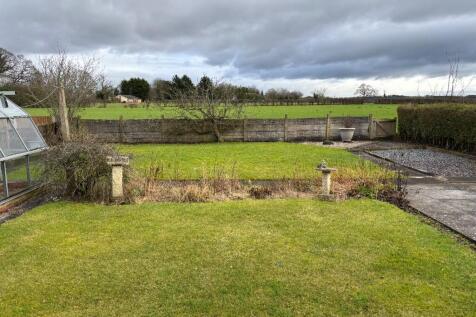 Rear garden and view