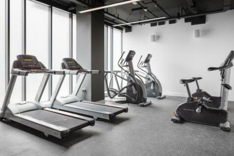 Large on-site gym