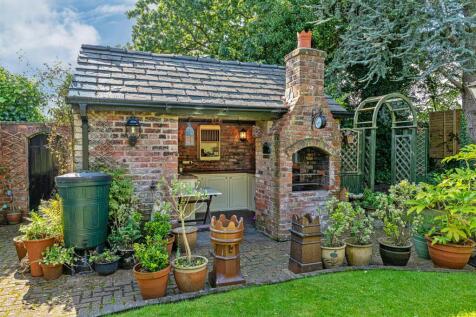 BBQ garden area