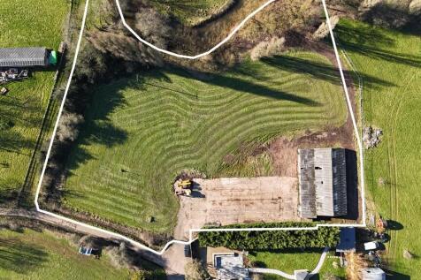 Aerial view of plot