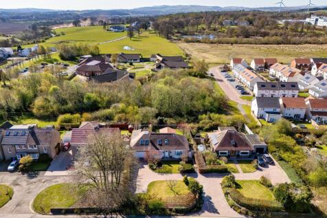 Aerial view of front of house