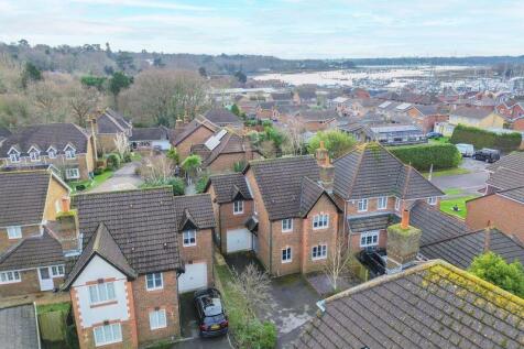 Aerial View to Swanwick Quay