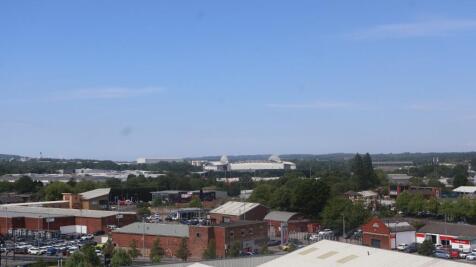 View towards stadium
