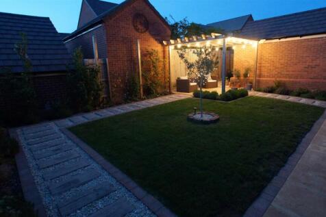 Garden photo evening