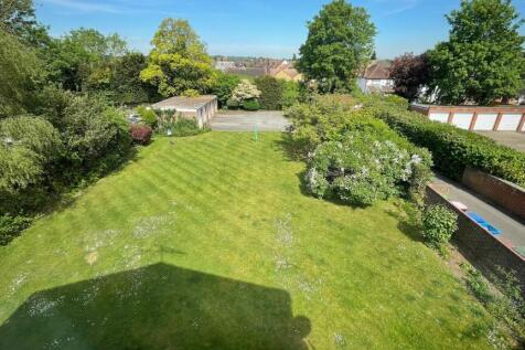 View over garden