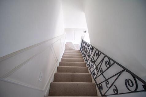 Stairwell to the upper floor landing