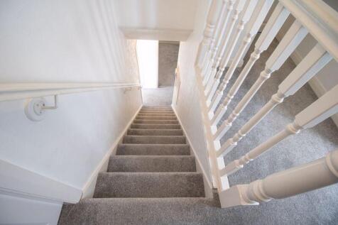 Stairwell to the upper floor