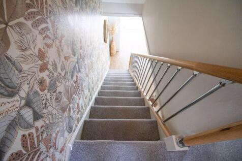 Stairwell to the upper floor