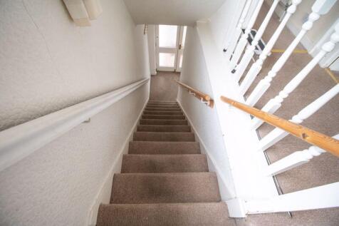 Stairwell to the upper floor landing