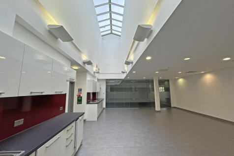 Office and kitchen area