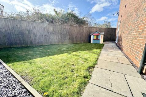 Side garden view
