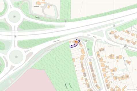 Aerial view of the property / land boundary