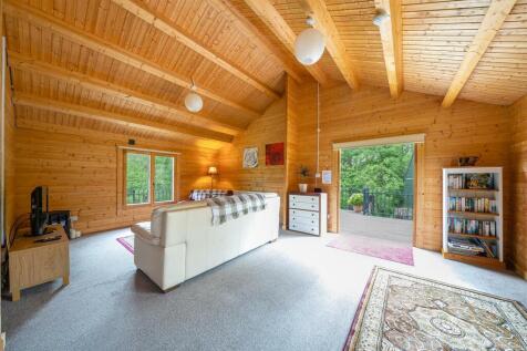 Wooden House - living room