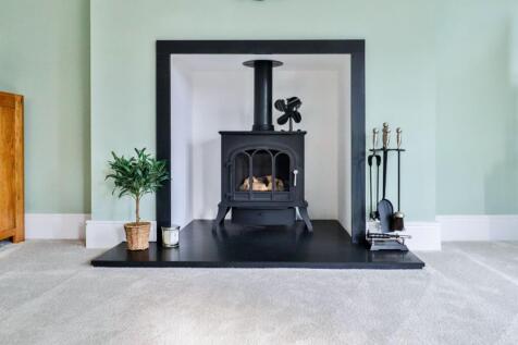 Feature fireplace