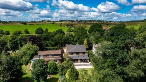 Aerial View of Rear of Property