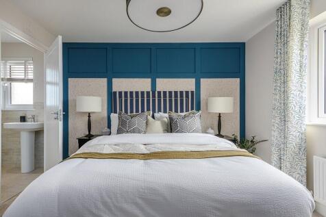 Main bedroom with space for wardrobes