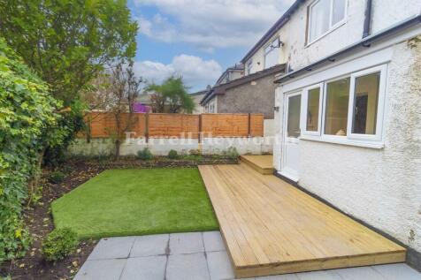 Rear garden view 2