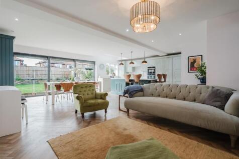 Family Living Room and Dining Kitchen