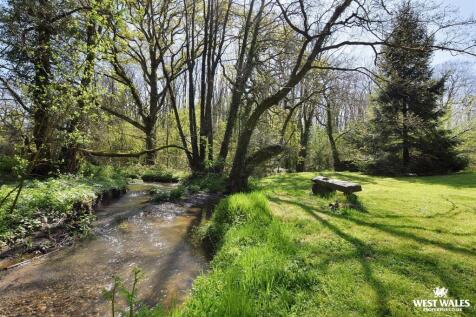 Sitting Area Besides Stream Boundary