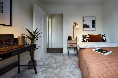 An example of an apartment bedroom