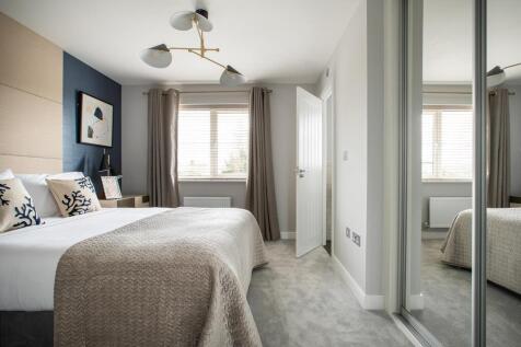 Spacious bedroom 1 with plenty of storage space