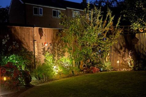 Rear Garden At Night (Vendor Provided)