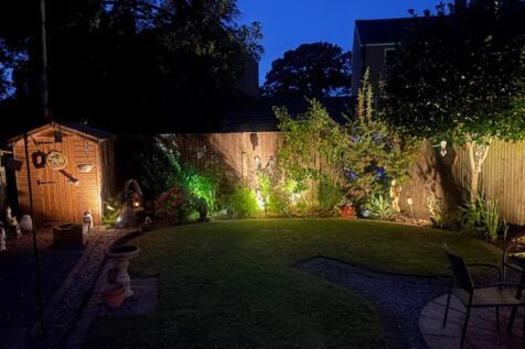 Rear Garden At Night (Vendor Provided)