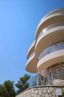 Villa with modern architecture 