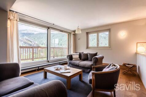 Lounge area mountain view Courchevel