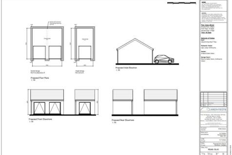 Proposed Plans - Garage - Plot 14.jpg