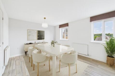 Dining Area - Enhanced to Show Room with Furniture