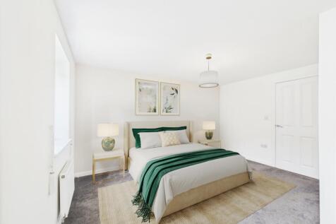 Master Bedroom - Enhanced to Show the Room with Fu