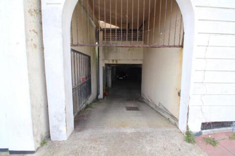 Secure gated entry to garage  parking