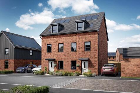 Computer generated image of the Greenwood 3 bedroom home at Ladden Garden Village