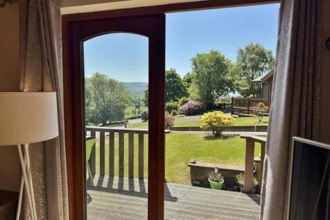 View from the french doors