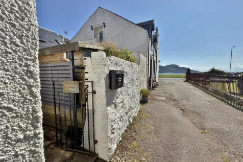 View from the gate to Holy Isle