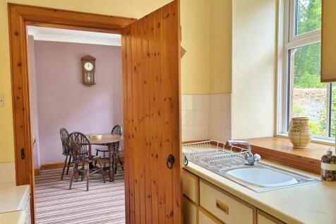 Kitchen towards dining area