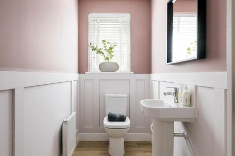 A convenient downstairs toilet