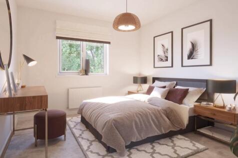 Double bedroom looks out onto the rear garden