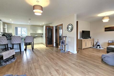 Open plan living area