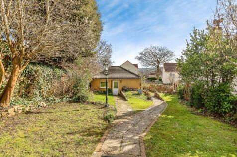 View from the front of the house showing double garage