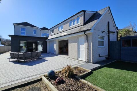 Rear of property
