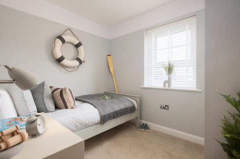 Internal image of one of the single bedrooms in the chester