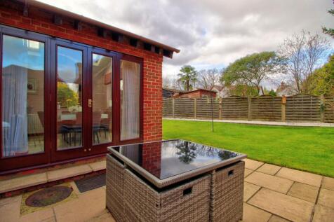 Sheltered patio for lazy evenings
