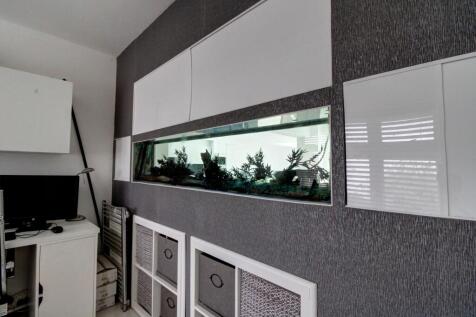 Built in fish tank