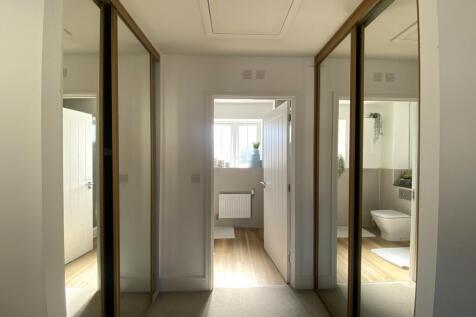 built in wardrobes/dressing area