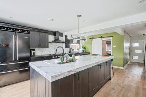 kitchen/living/dining area